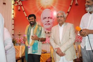 2. Honoured to A. Nagendra, MLA, Mysuru