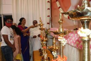 4. Candle Lighting by Savitha, Secretary, MUDA
